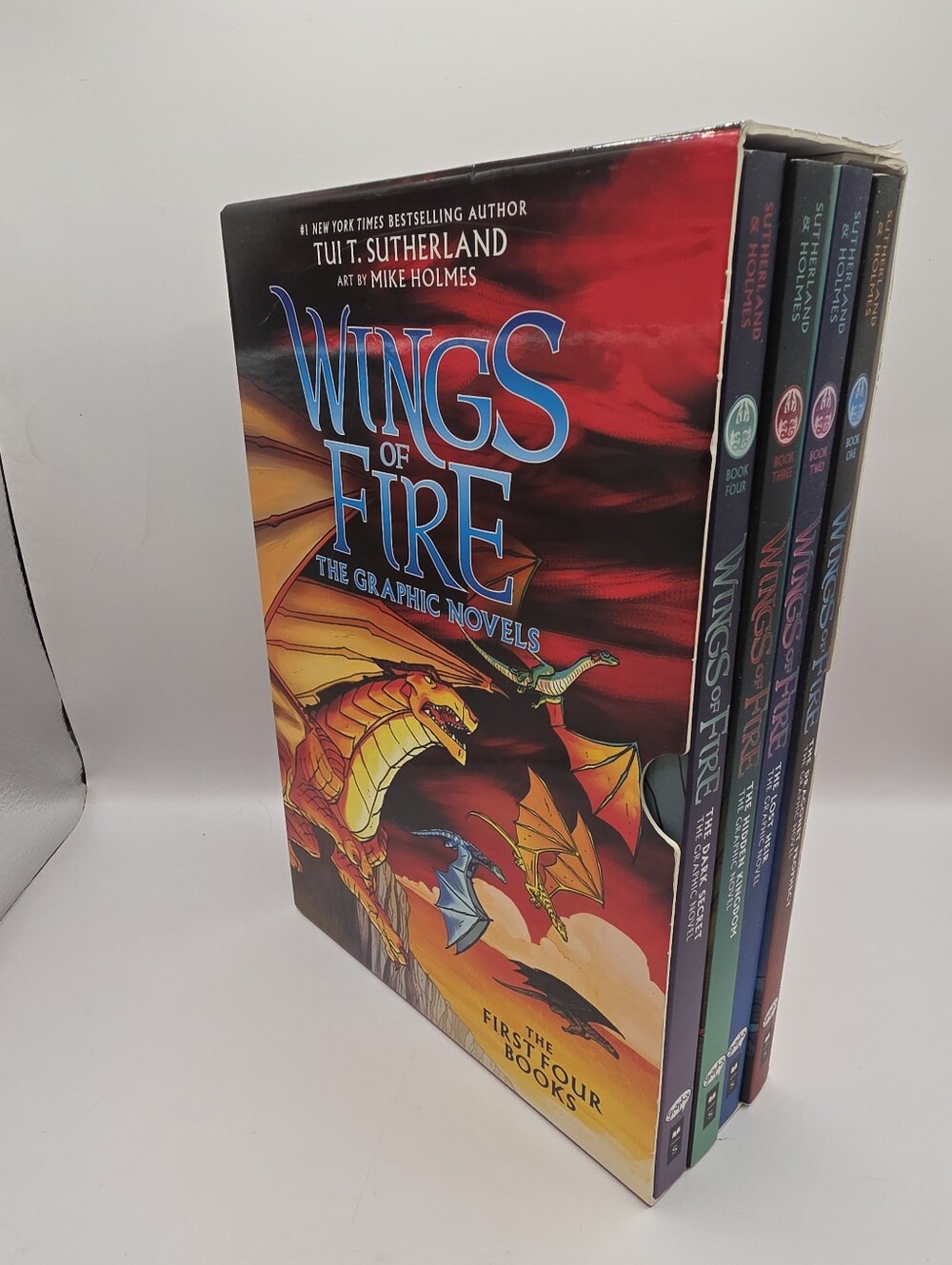 Wings of Fire Box Set 1-4 The First Four Graphic Novels Scholastic Books